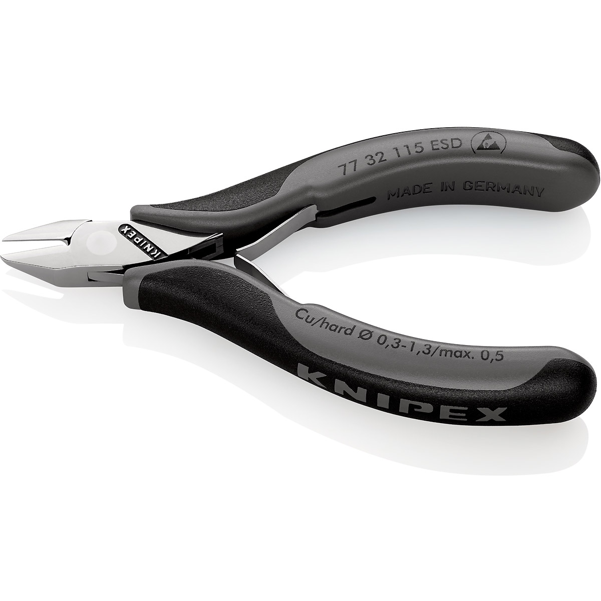 KNIPEX Elektronik-Seitenschneider ESD