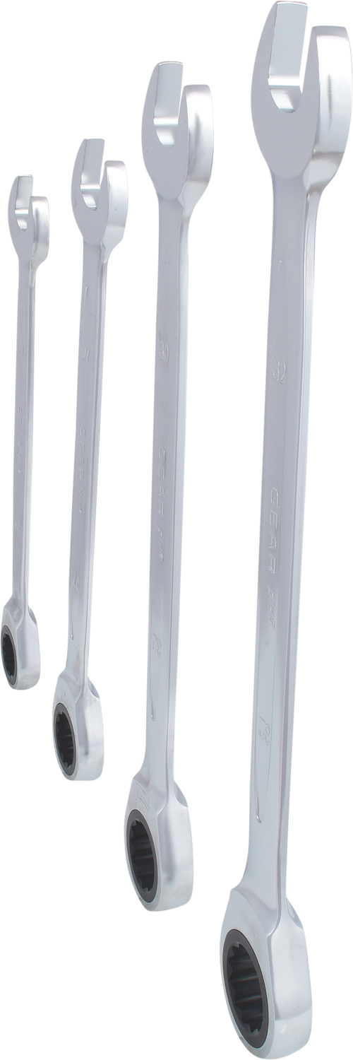 KS Tools GEARplus Ratschenringmaulschlüssel-Satz, 4-tlg 24-32mm