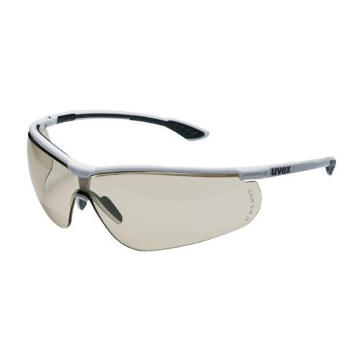 uvex Bügelbrille sportstyle CBR65 weiß, schwarz