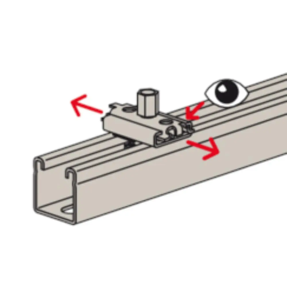 Fischer Schiebeschlitten kompakt FASC M8/10
