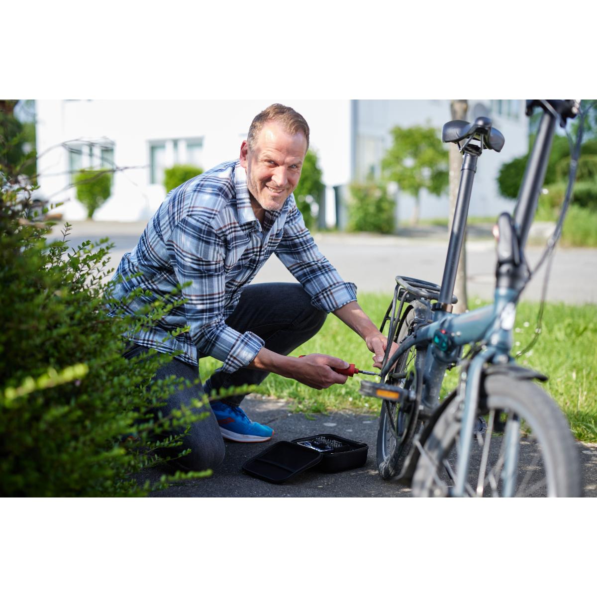 Wiha E-Schraubendreher speedE PocketDrive mit Bitbox und Tasche