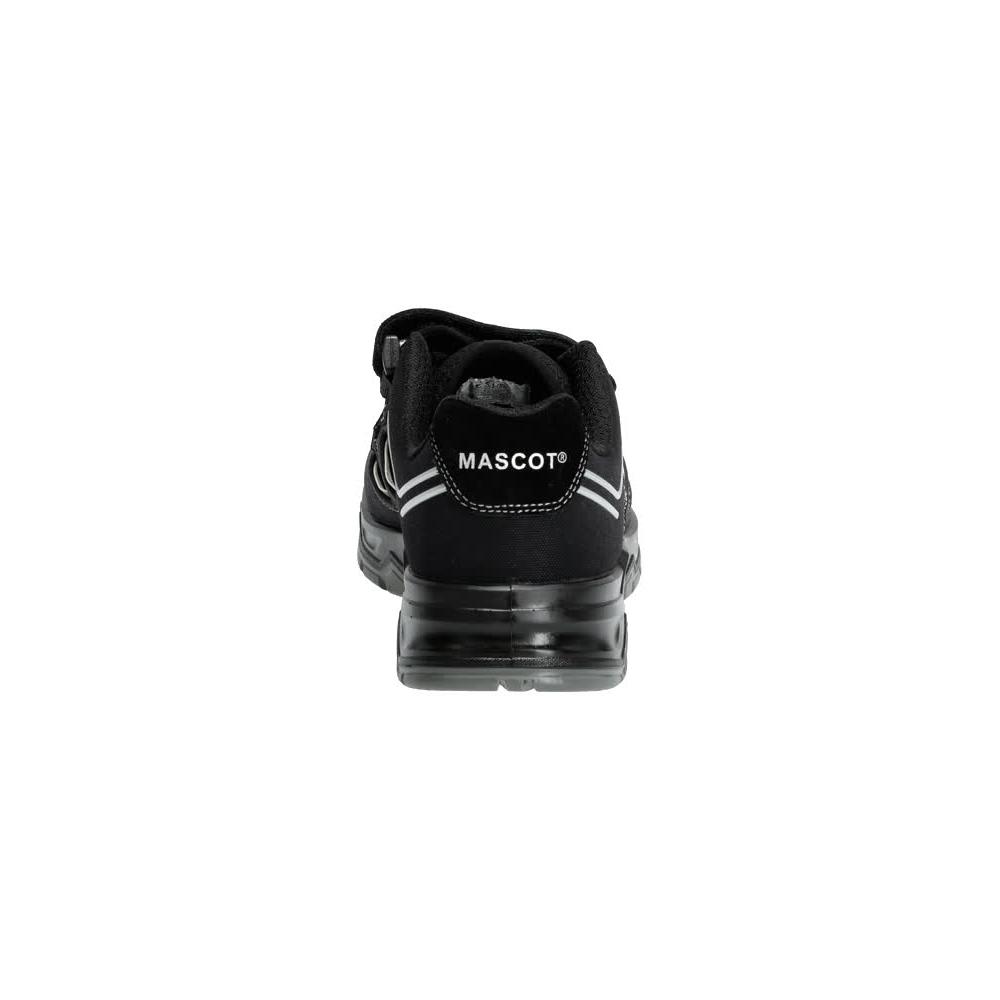 MASCOT Sicherheitssandale Schwarz/Silber S1P