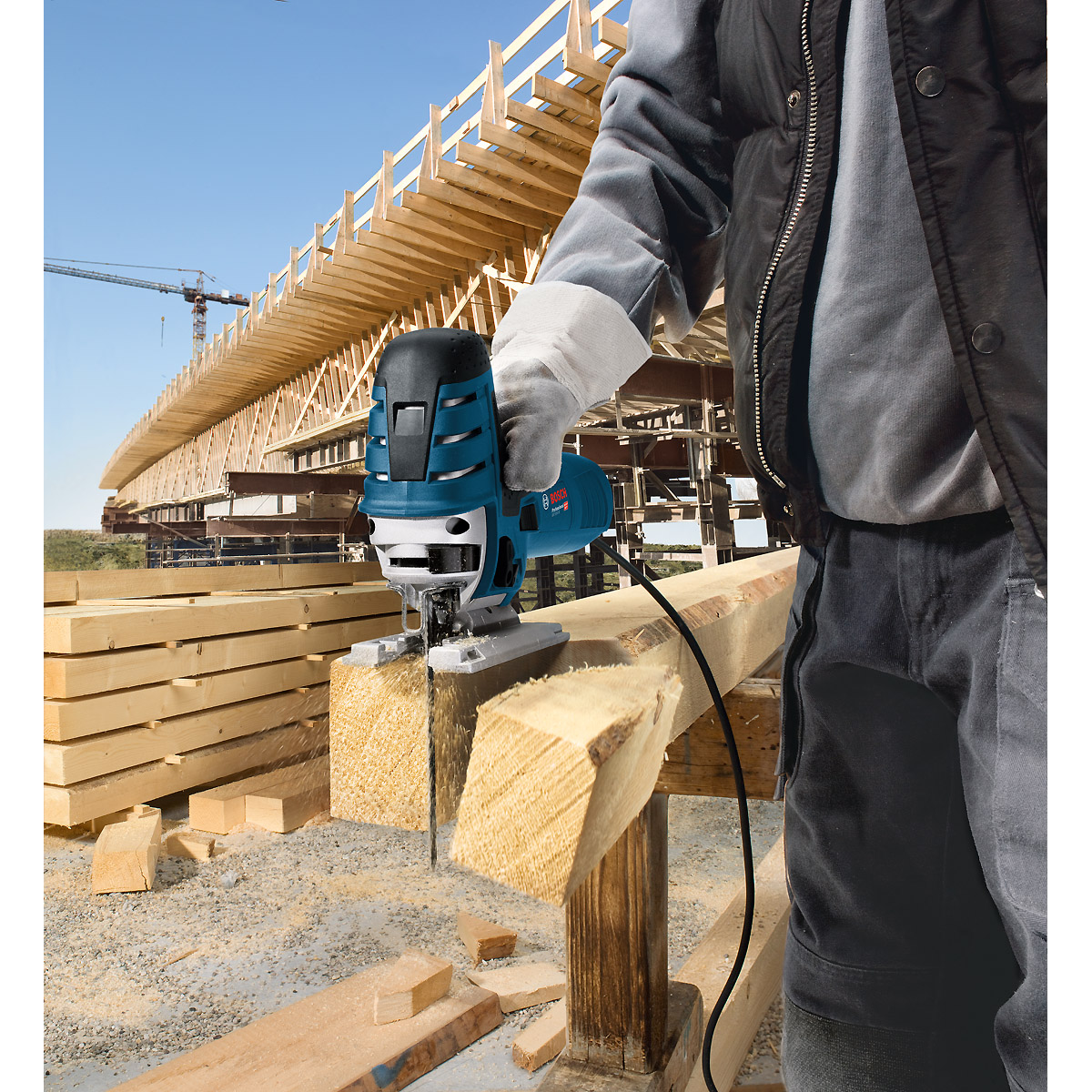 Bosch Stichsäge GST 150 CE, im Handwerkerkoffer