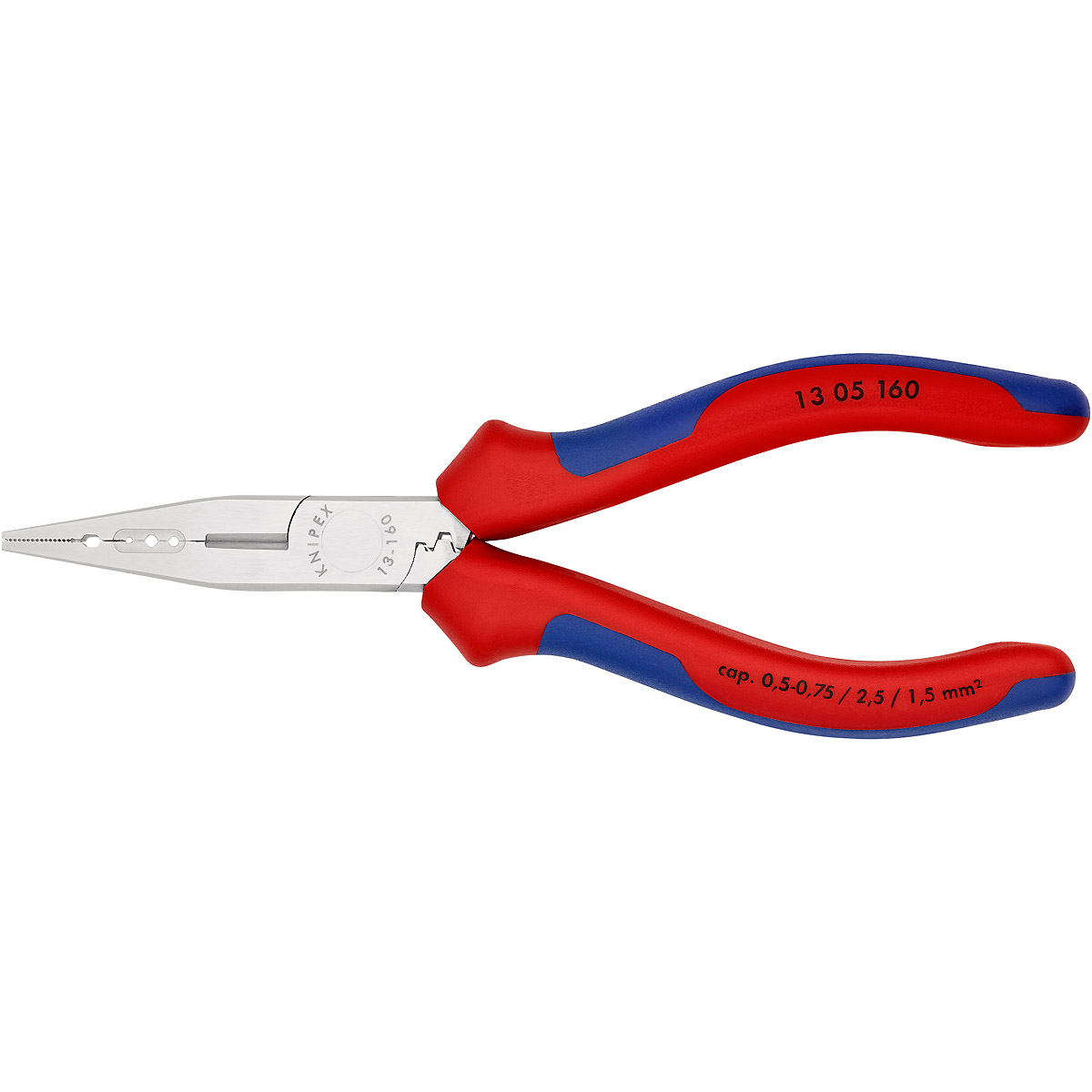 KNIPEX Verdrahtungszange verchromt