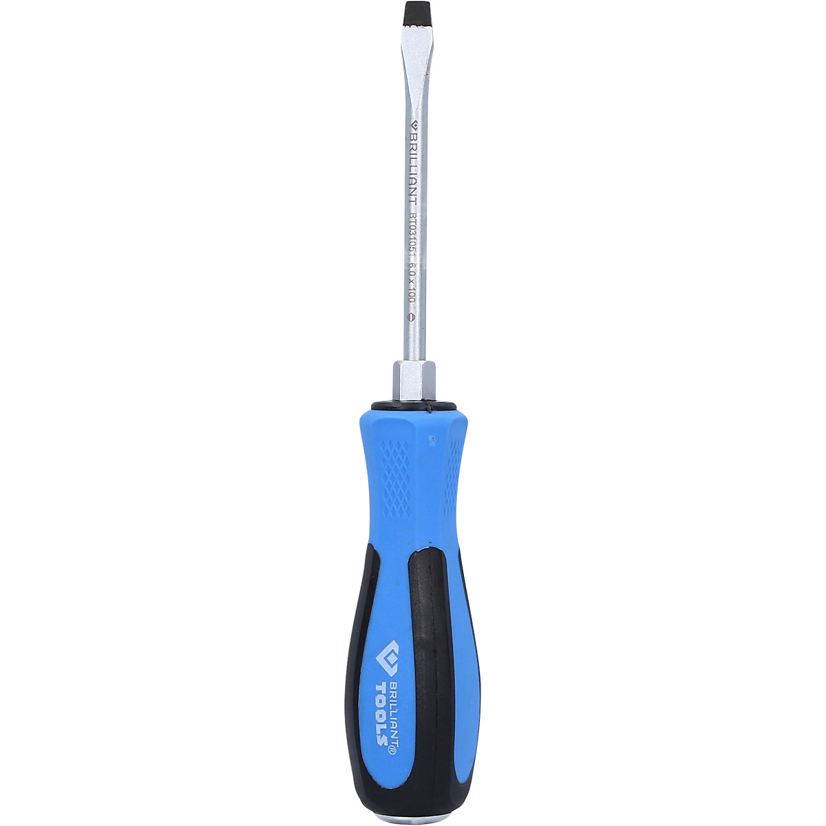 Brilliant Tools Schraubendreher Schlitz mit Schlagkappe