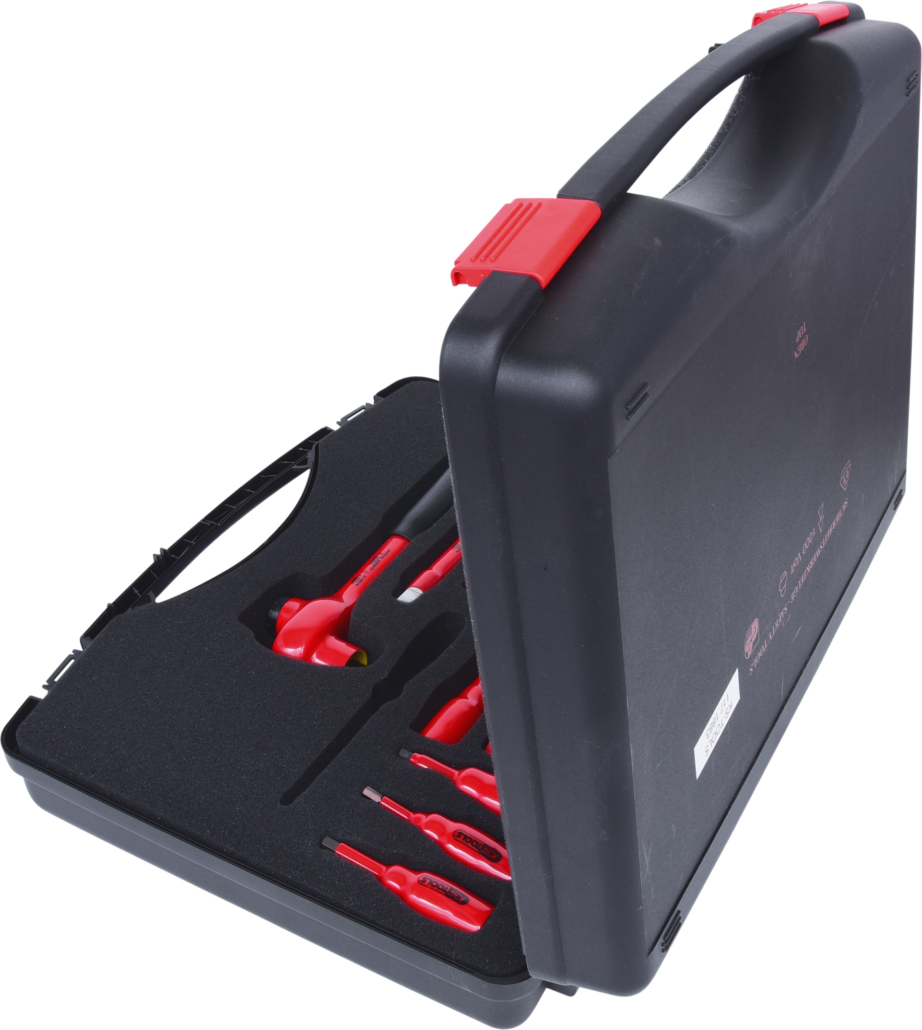 KS Tools 1/2" Steckschlüssel-Satz mit isolierten Werkzeugen, 15-tlg