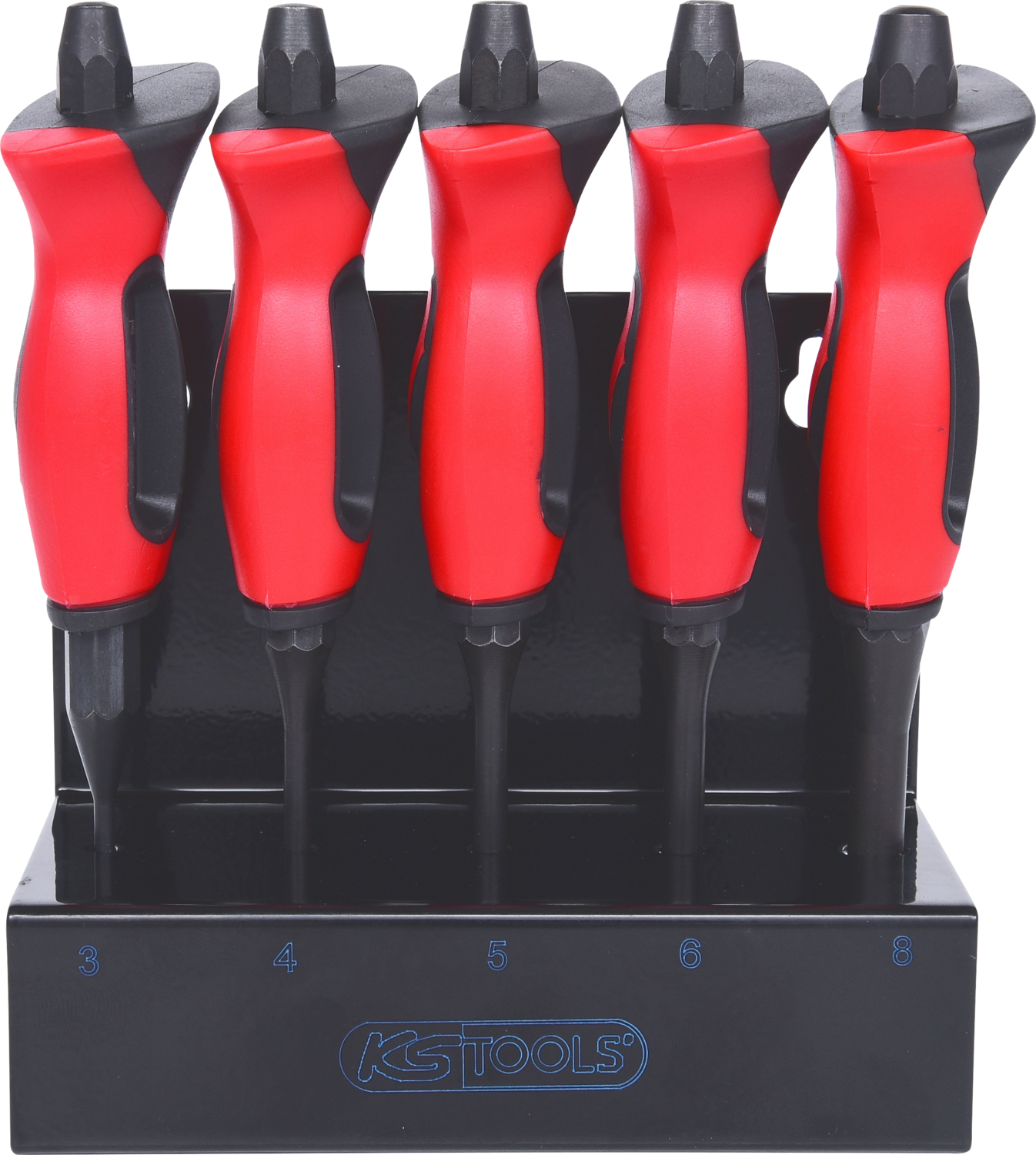 KS Tools Durchtreiber-Satz mit Handschutzgriff,5-tlg
