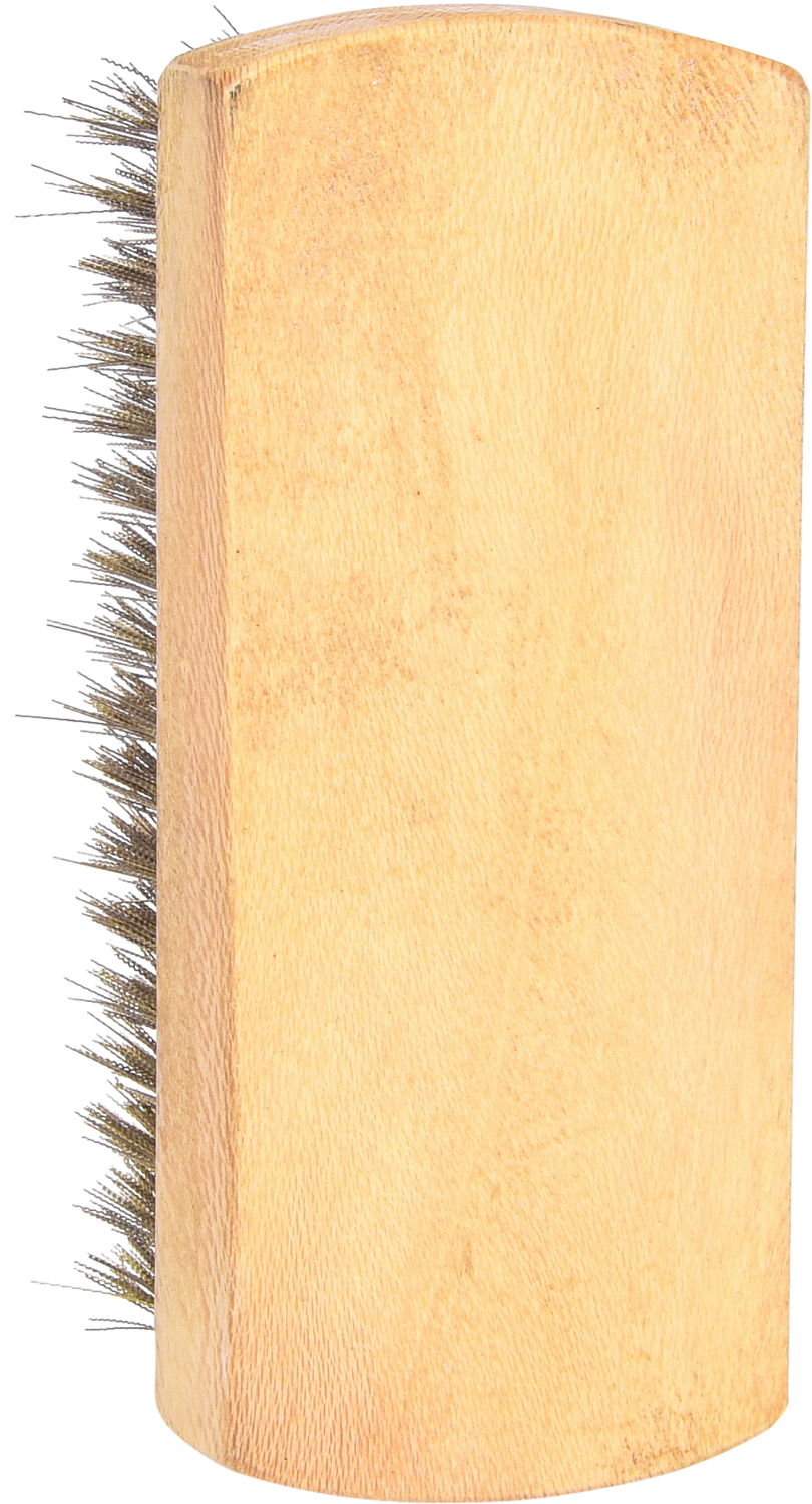 KS Tools BRONZEplus Bürste, Zinnbronzedraht, gewellt, 125 mm