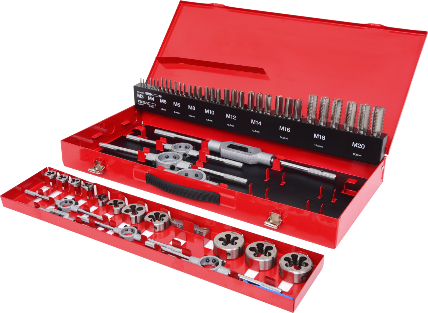 KS Tools HSS Gewindeschneidwerkzeug-Satz, 54-tlg