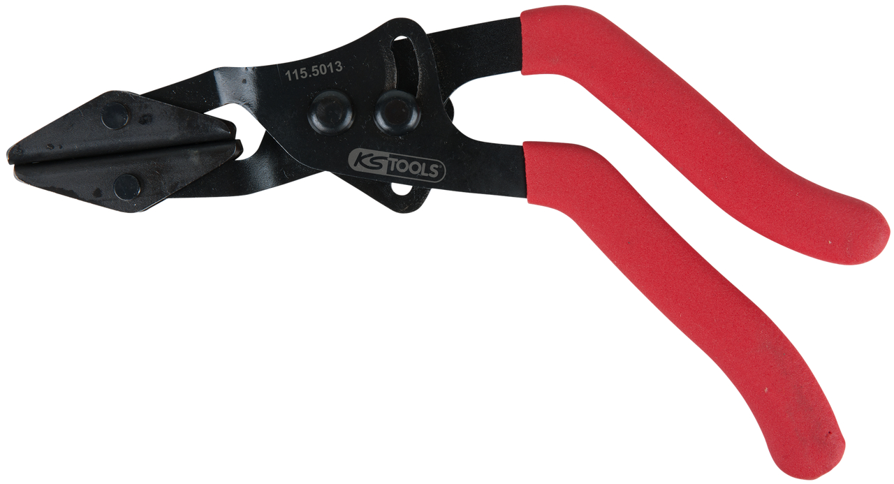 KS Tools Stufenlose-Abklemmzange abgewinkelt, Ø 35,0 mm