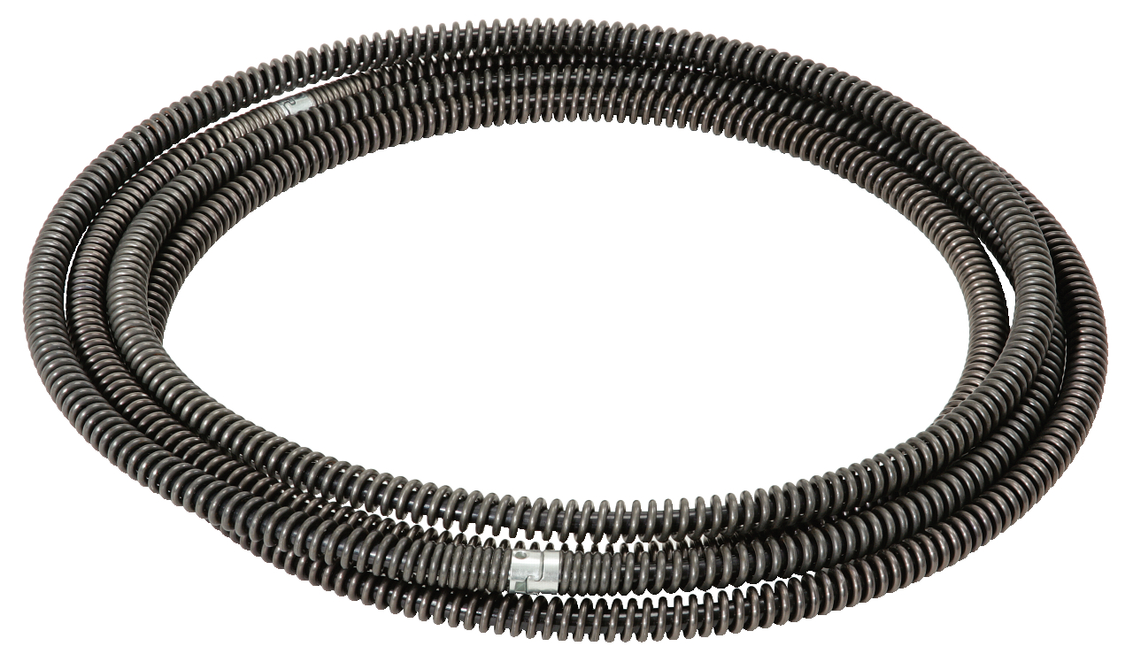 KS Tools Rohrreinigungs-Spirale mit Kunststoff-Innenseele 