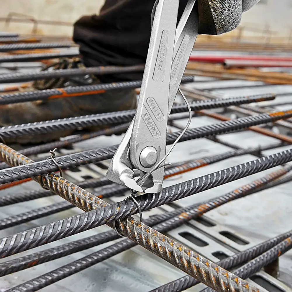 KNIPEX Kraft-Monierzange hochübersetzt glanzverzinkt 300 mm