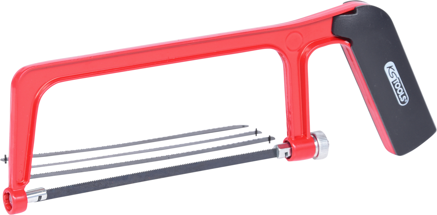 KS Tools Kleinhandsägebogen rot, 150mm