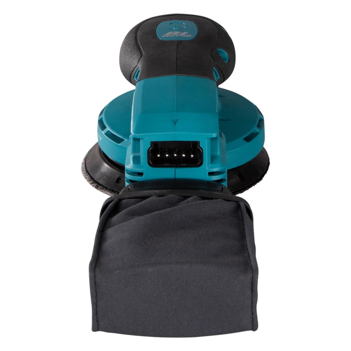 Makita Akku-Exzenterschleifer XGT - Connector - 125 mm Ø - 3,0 mm Hub - 1,6 m Kabel - BO003CGZ