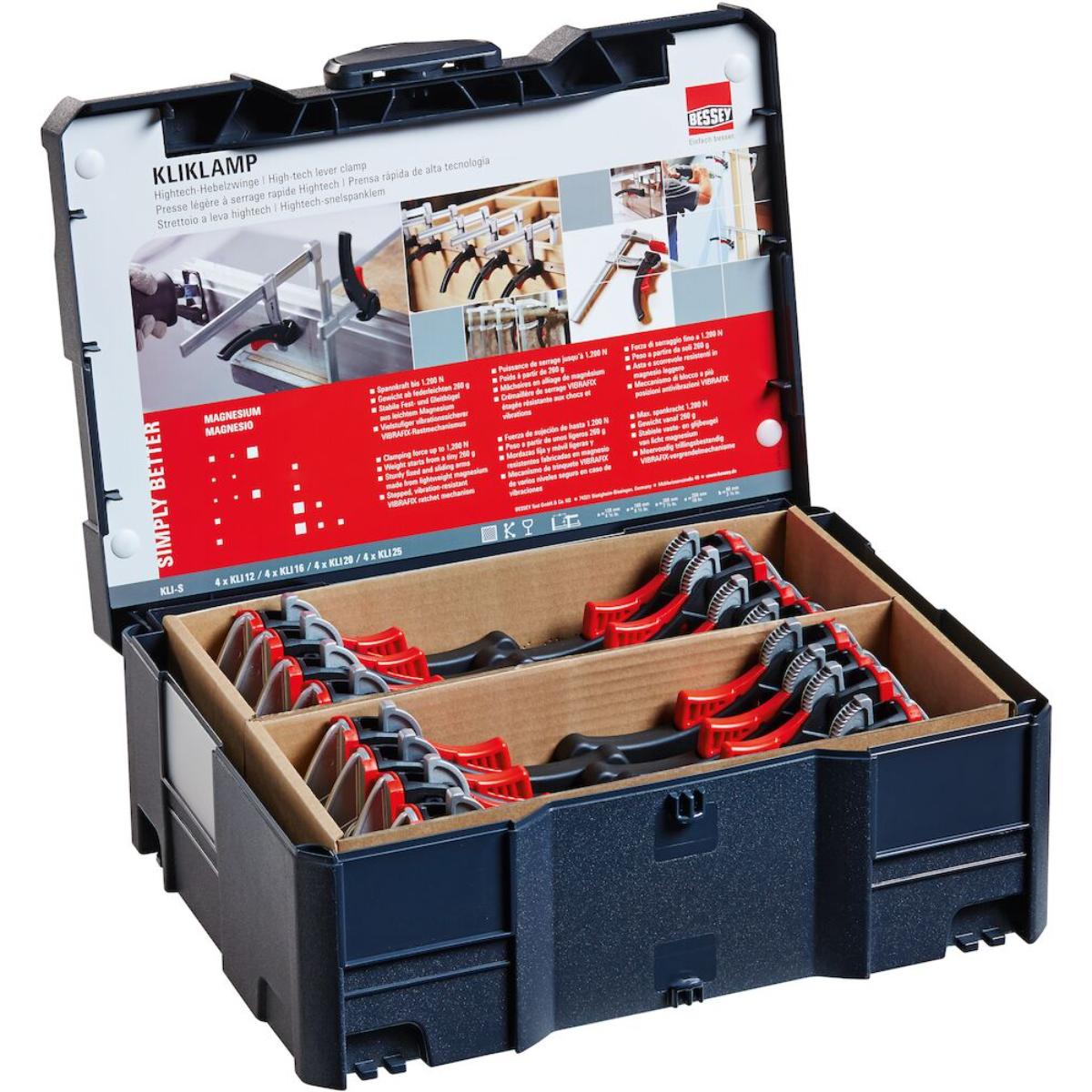 Bessey Hightech-Hebelzwinge KliKlamp Systainer KLI-S