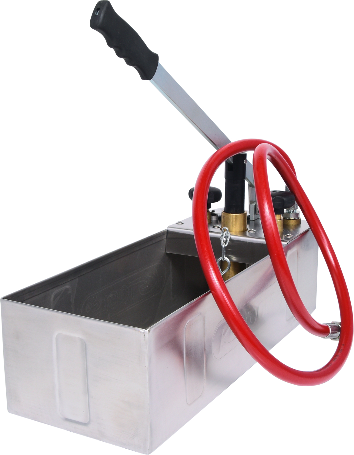 KS Tools Edelstahl Druck-Prüfpumpe, 12 Liter