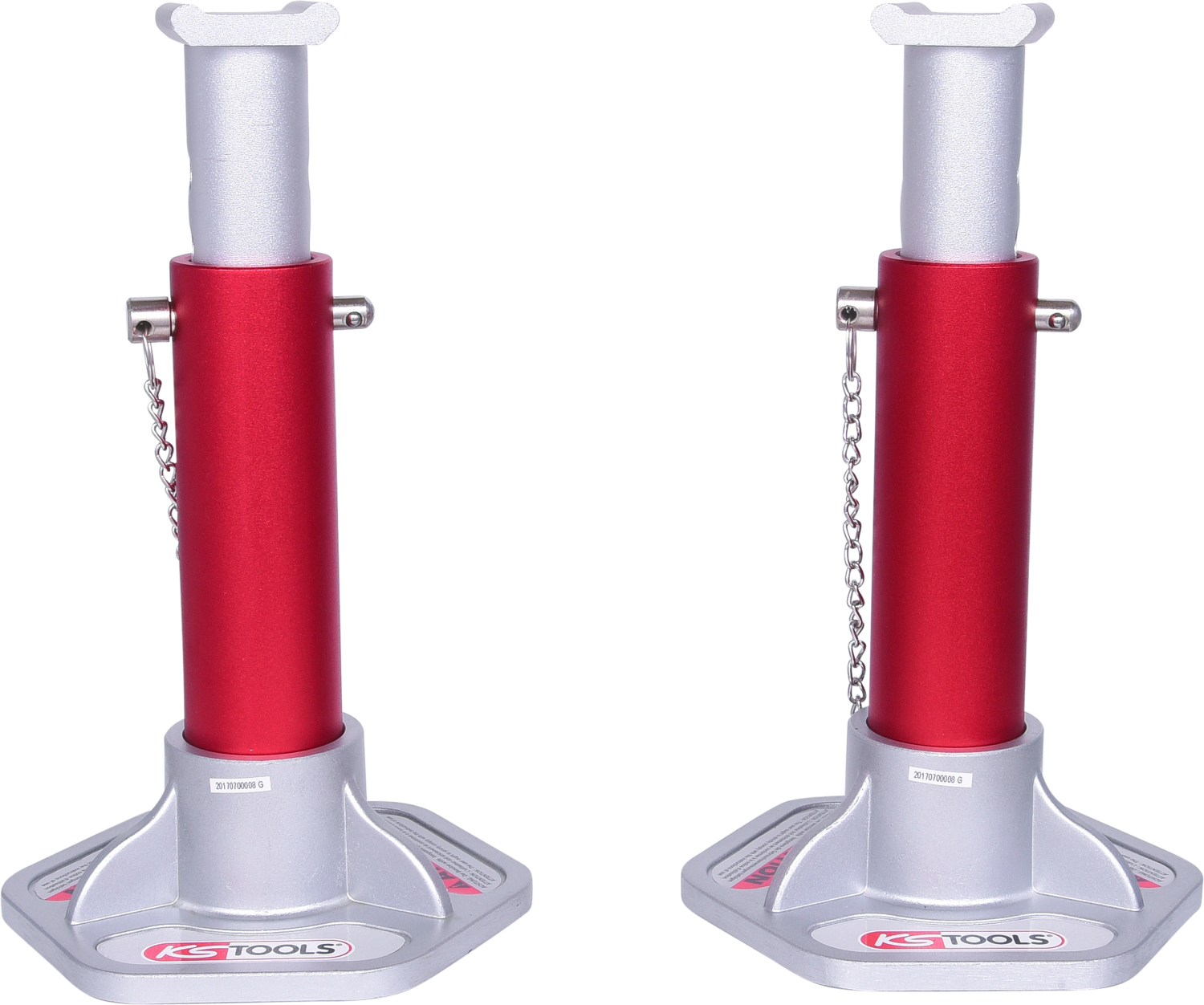 KS Tools Aluminium-Unterstellbock-Set, 2-tlg