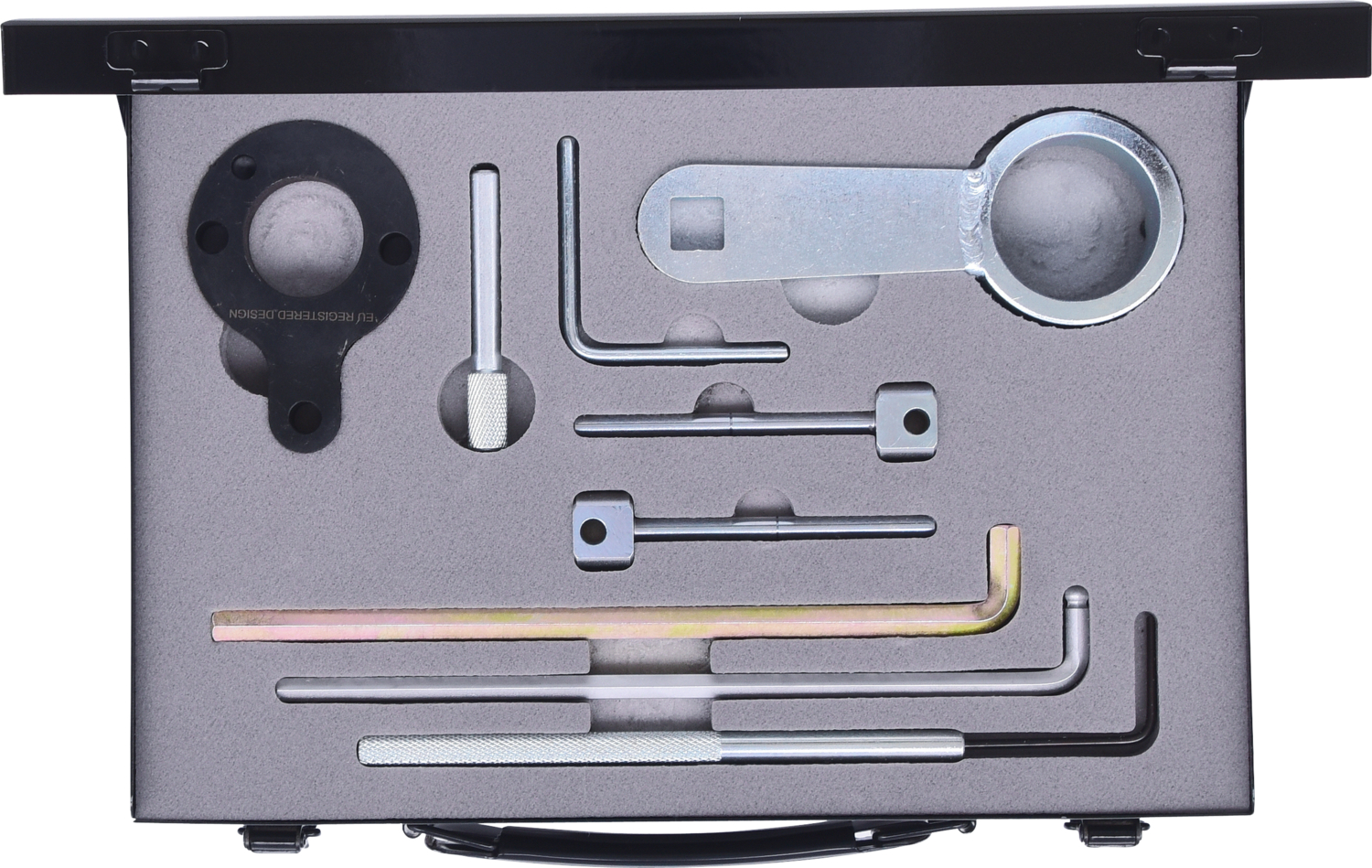 KS Tools Motoreinstell-Werkzeug-Satz für VAG, 9-tlg, Audi, Seat, Škoda, Volkswagen