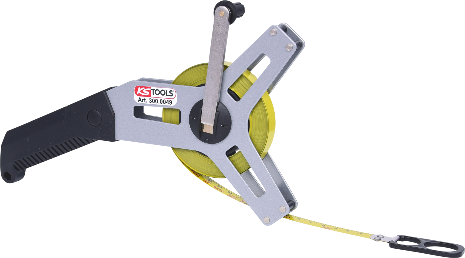 KS Tools Rahmenbandmaß mit gelbem Stahlband