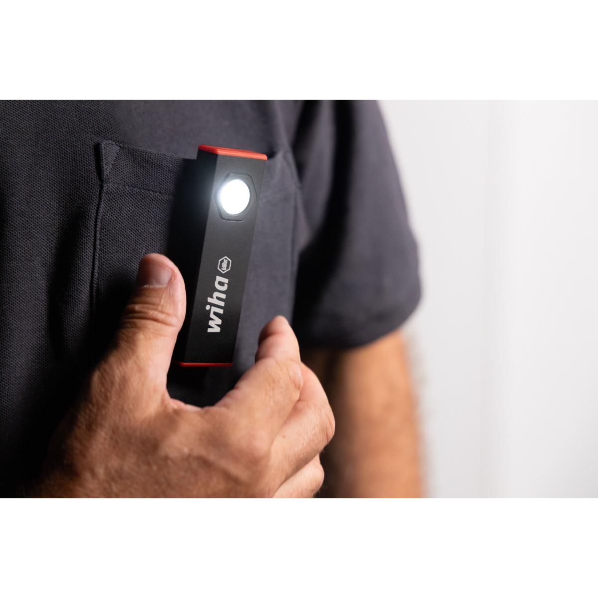 Wiha Handleuchte 800 lm mit USB-C-Ladekabel