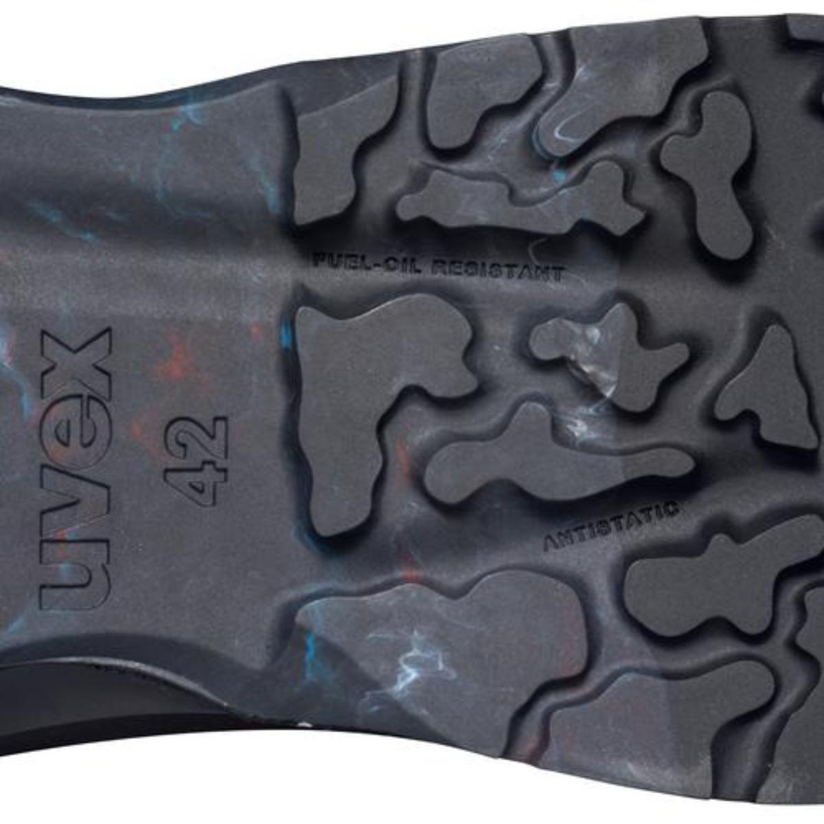 uvex 1 x-craft Sicherheitsschuh Halbschuhe S1 PL, schwarz/grün