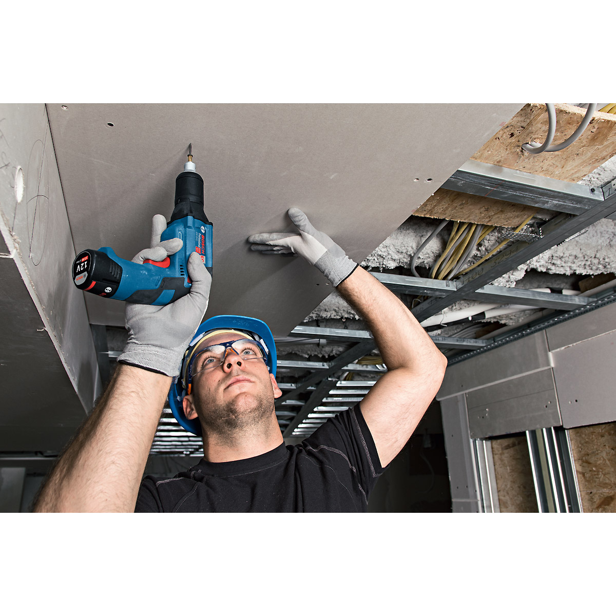 Bosch Akku-Trockenbauschrauber GTB 12V-11, Solo Version, L-BOXX