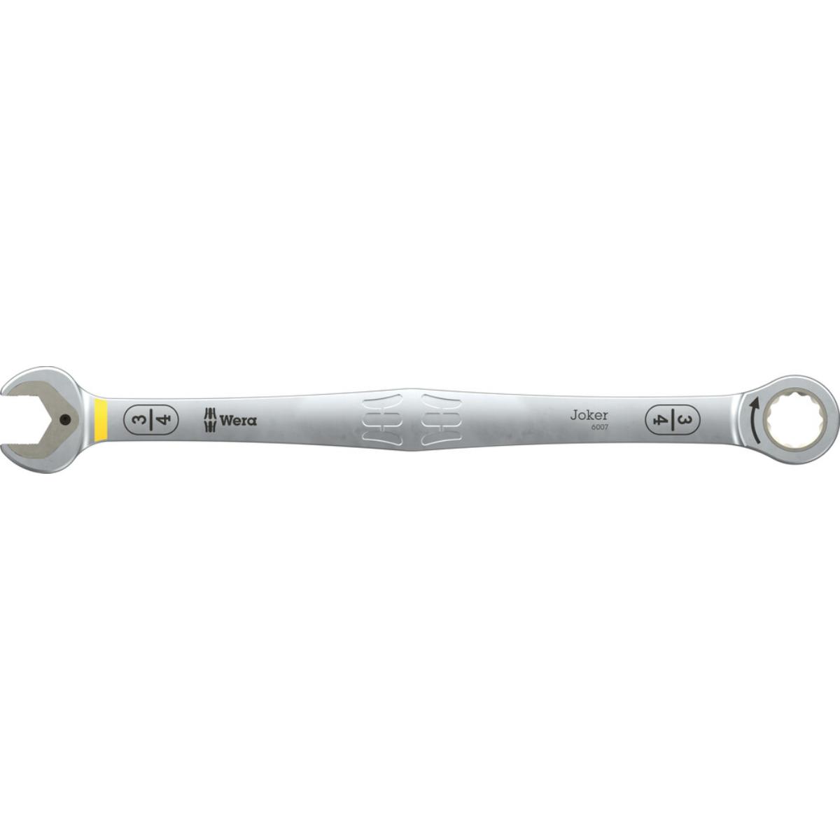 Wera 6007 Joker Maul-Ringratschen-Schlüssel SB, lange Ausführung, zöllig