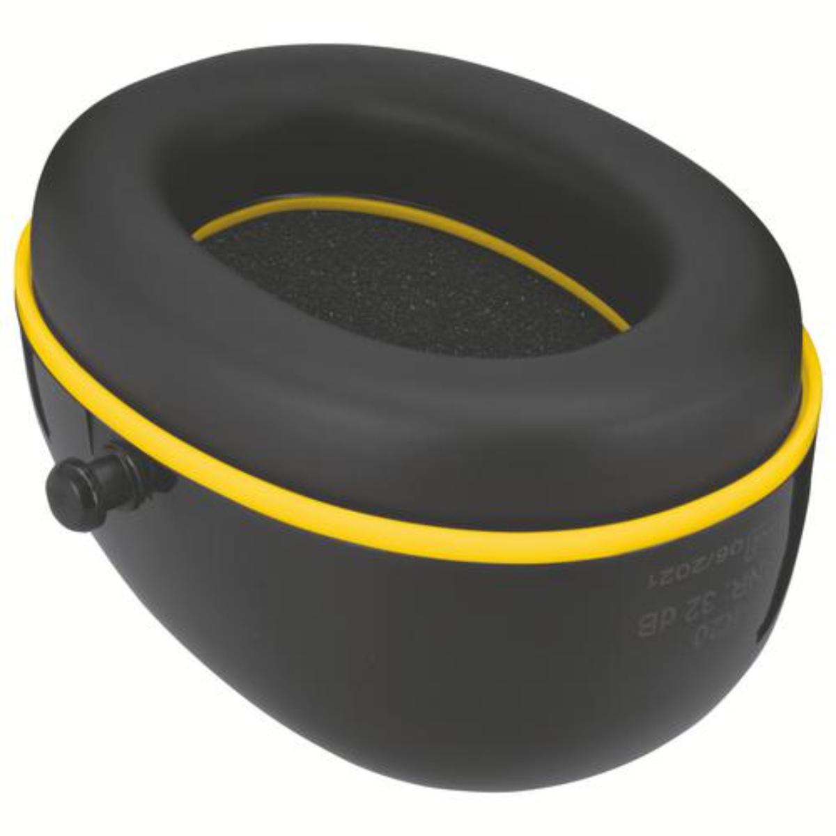 uvex K20 Kapselgehörschutz schwarz/ gelb SNR 33 dB