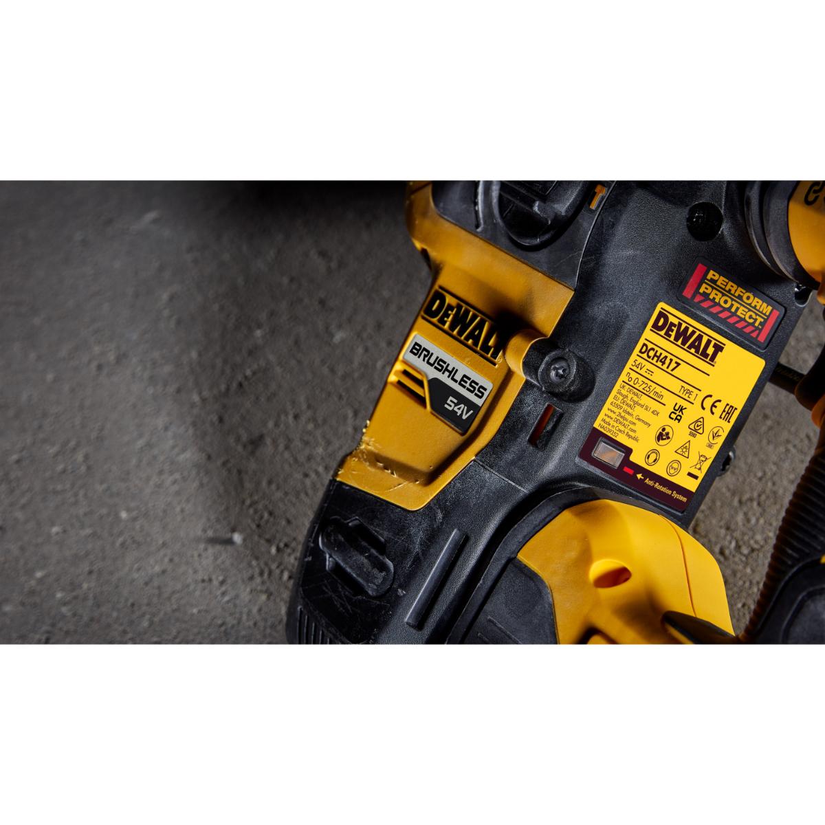 DEWALT Akku-Kombihammer SDS-plus, 54V, Basisv