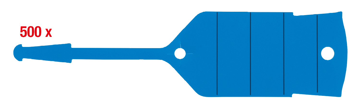 KS Tools Schlüsselanhänger mit Schlaufe, 500 Stück