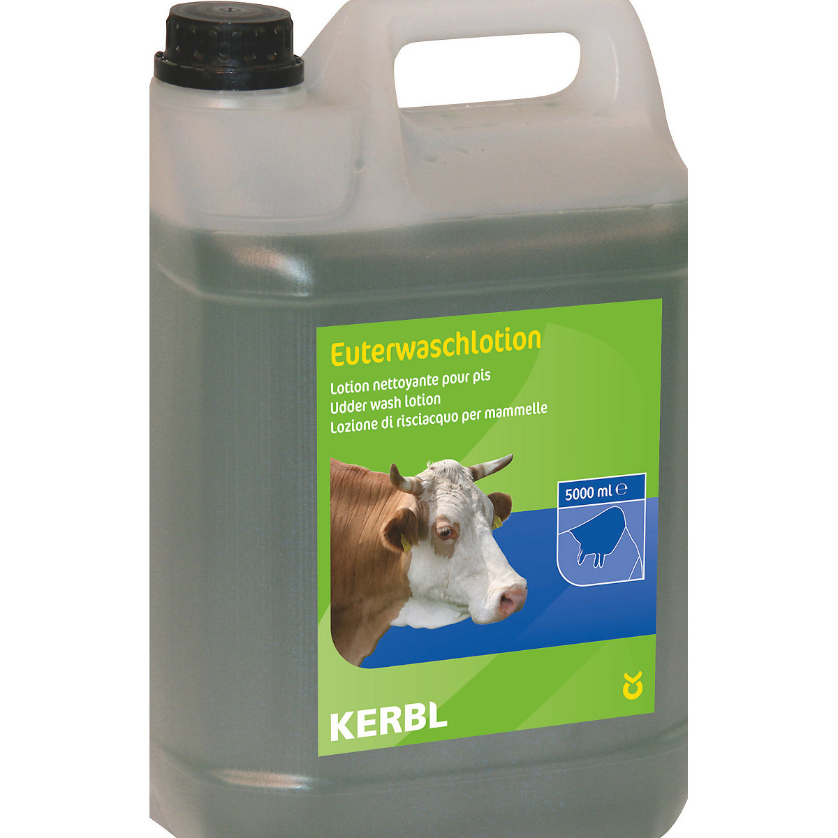 Kerbl Euter-Waschlotion, 5 kg Kanister