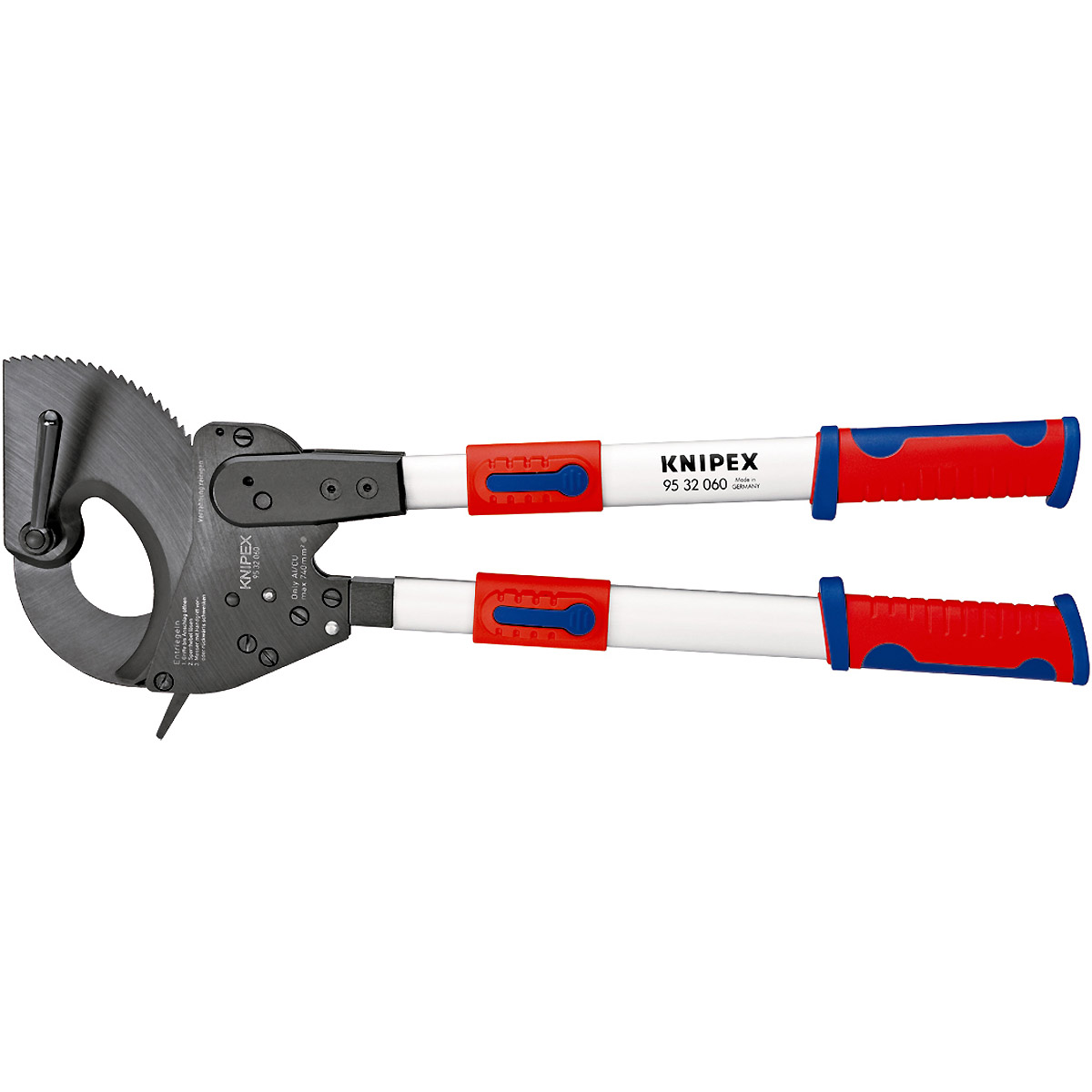 KNIPEX Kabelschneider (Ratschenprinzip)