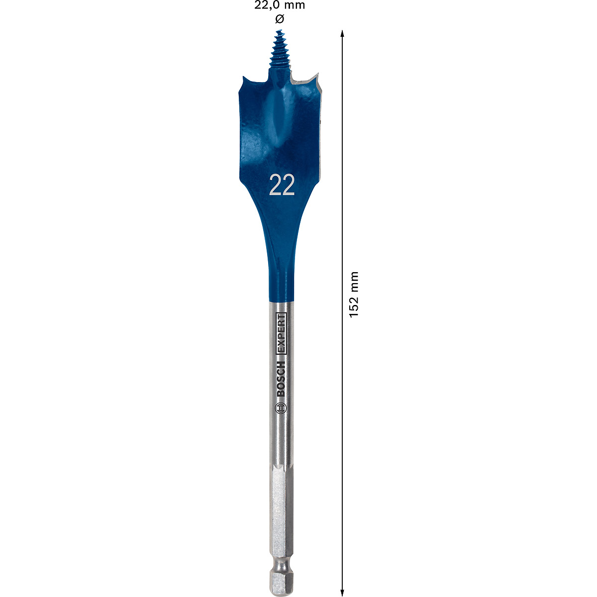 Bosch EXPERT SelfCut Speed Flachfräsbohrer, für Bohrmaschinen