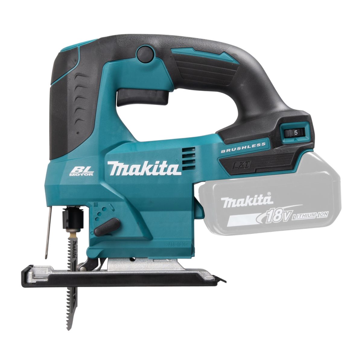 Makita Akku-Pendelhubstichsäge 18V (ohne Akku, ohne Ladegerät) DJV184Z