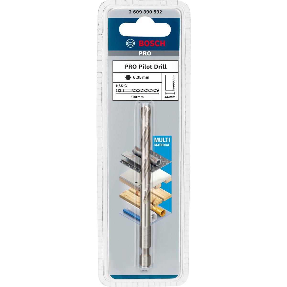 Bosch PRO Zentrierbohrer HSS-G, 100 mm