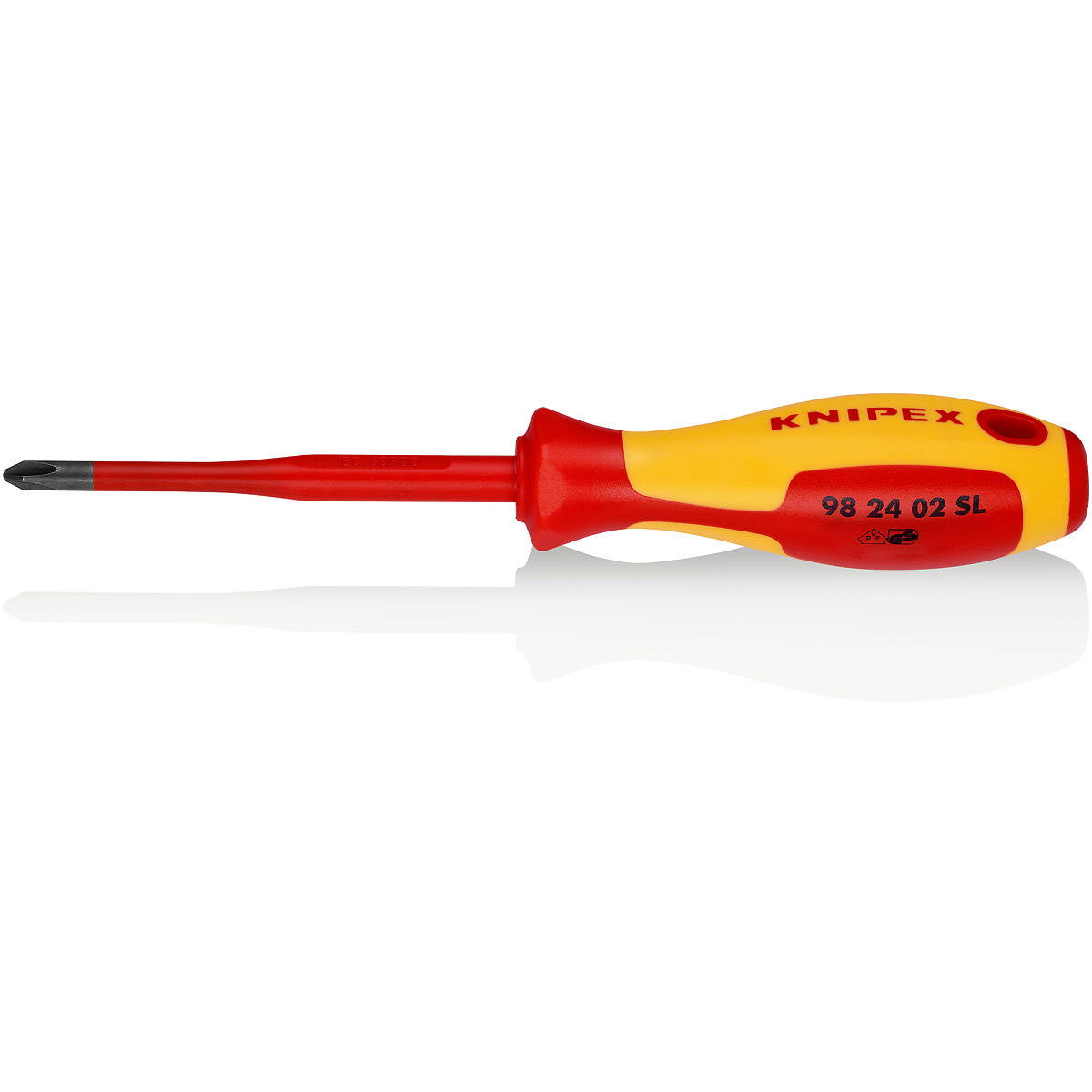 KNIPEX Kreuzschlitz-Schraubendreher SLIM