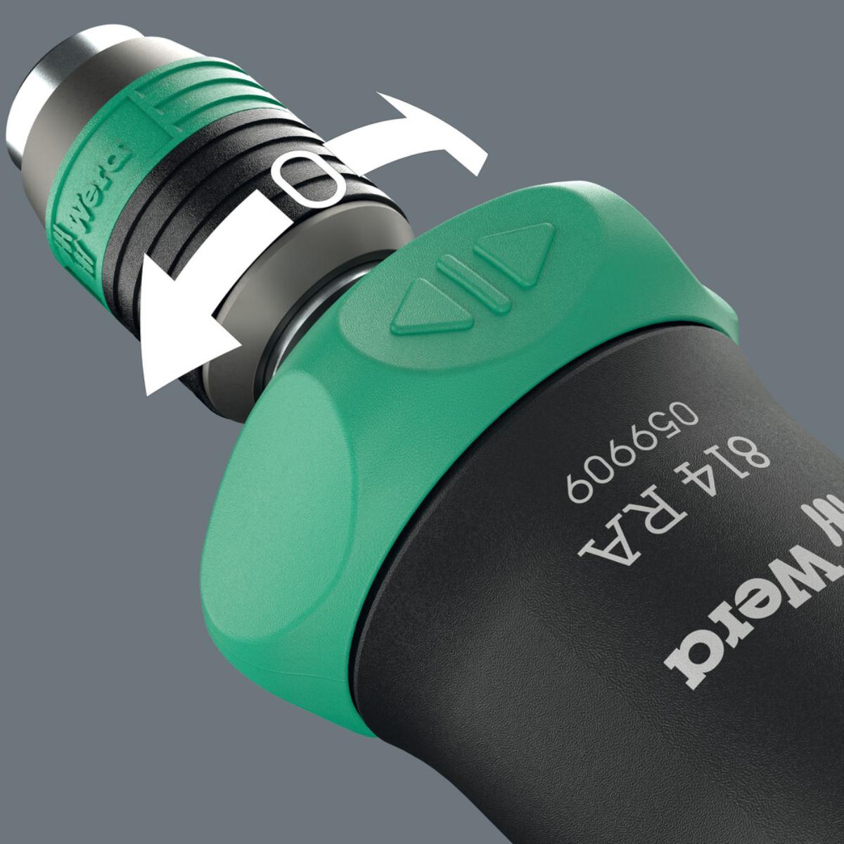 Wera Kraftform Kompakt Pistol RA-R 1, 7-teiliges Set