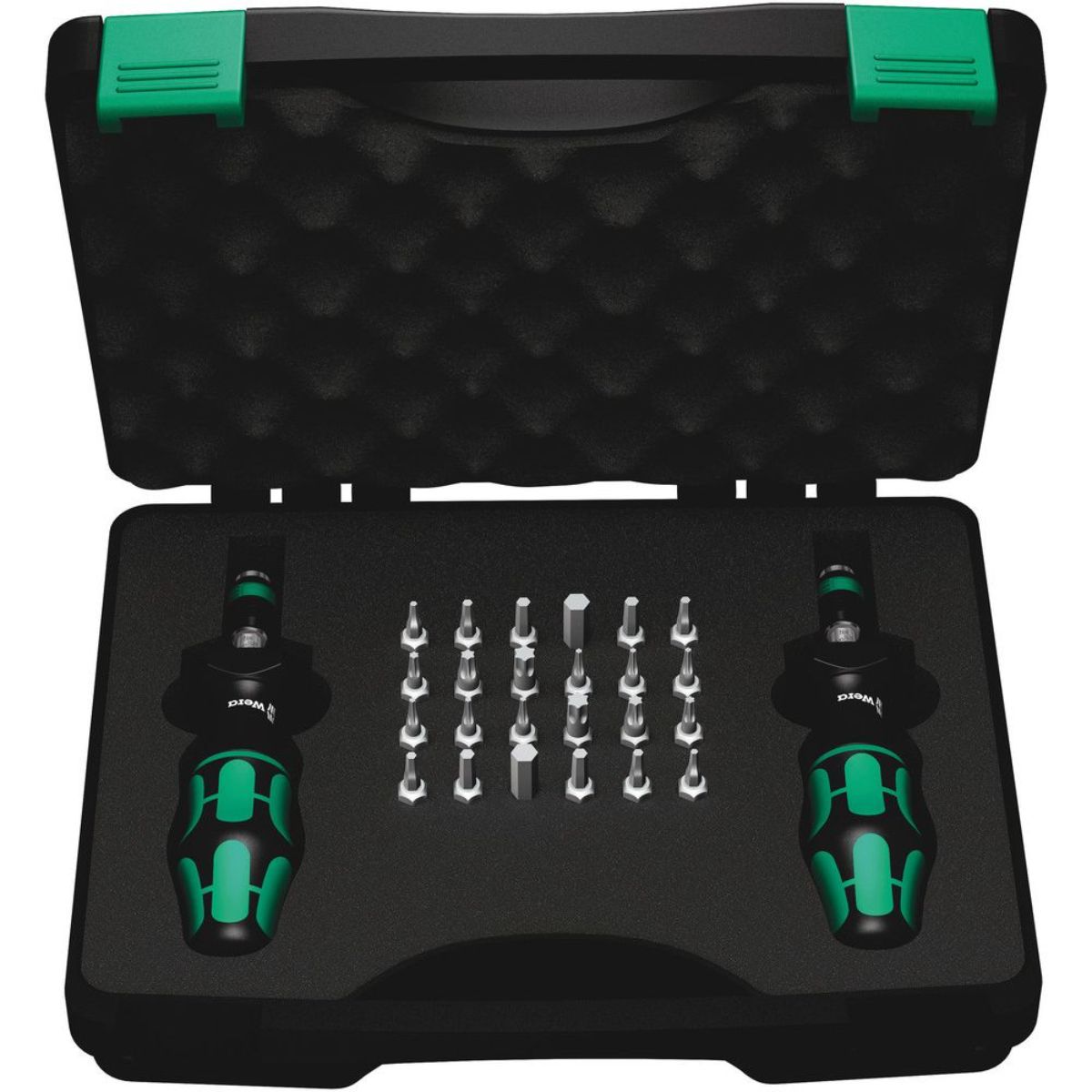 Wera 7440/41 Kraftform Drehmomentschraubendreher-Satz 0,3-3,0 Nm, 26-teilig