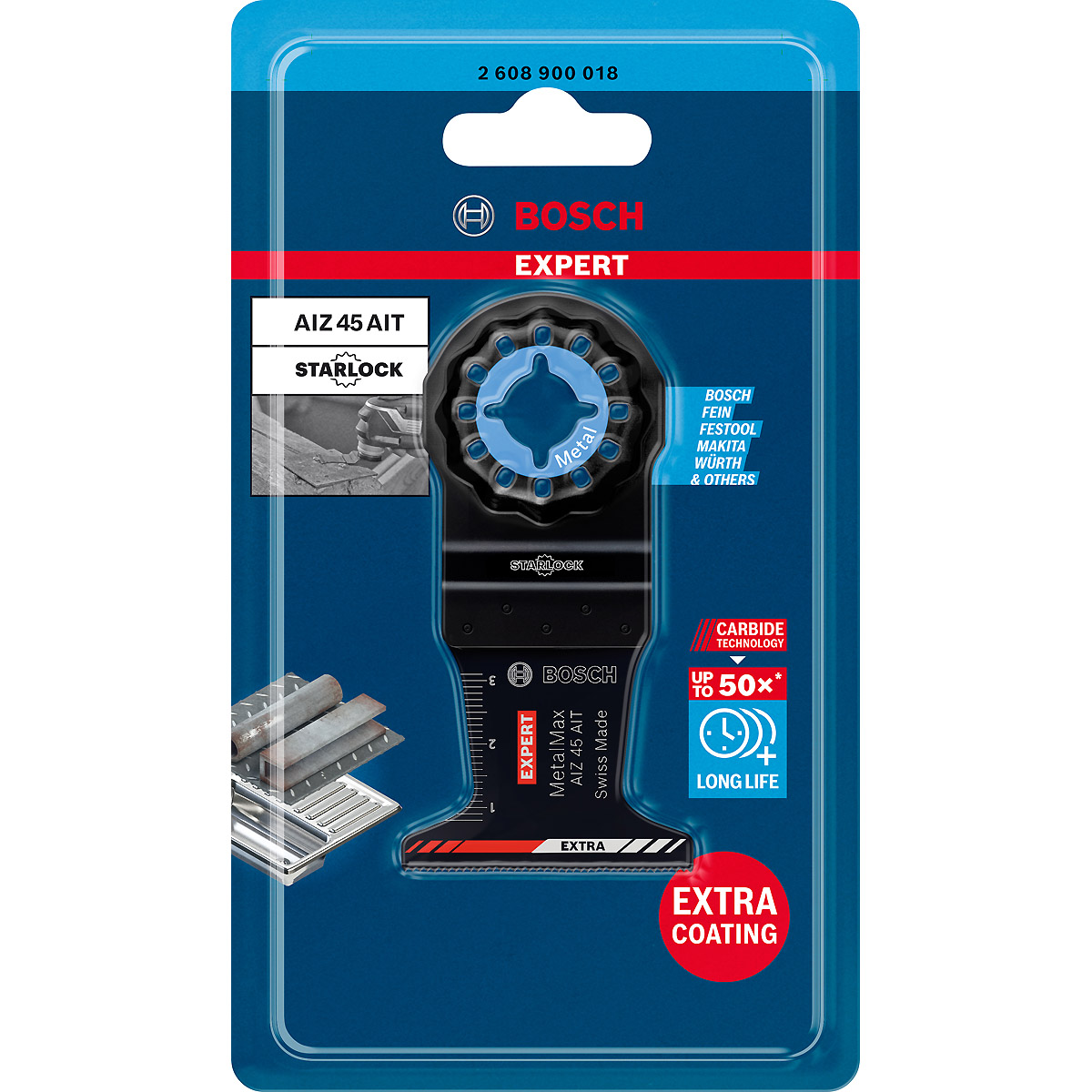 Bosch EXPERT Tauchsägeblatt Metal AIZ45AIT 1St EXPE