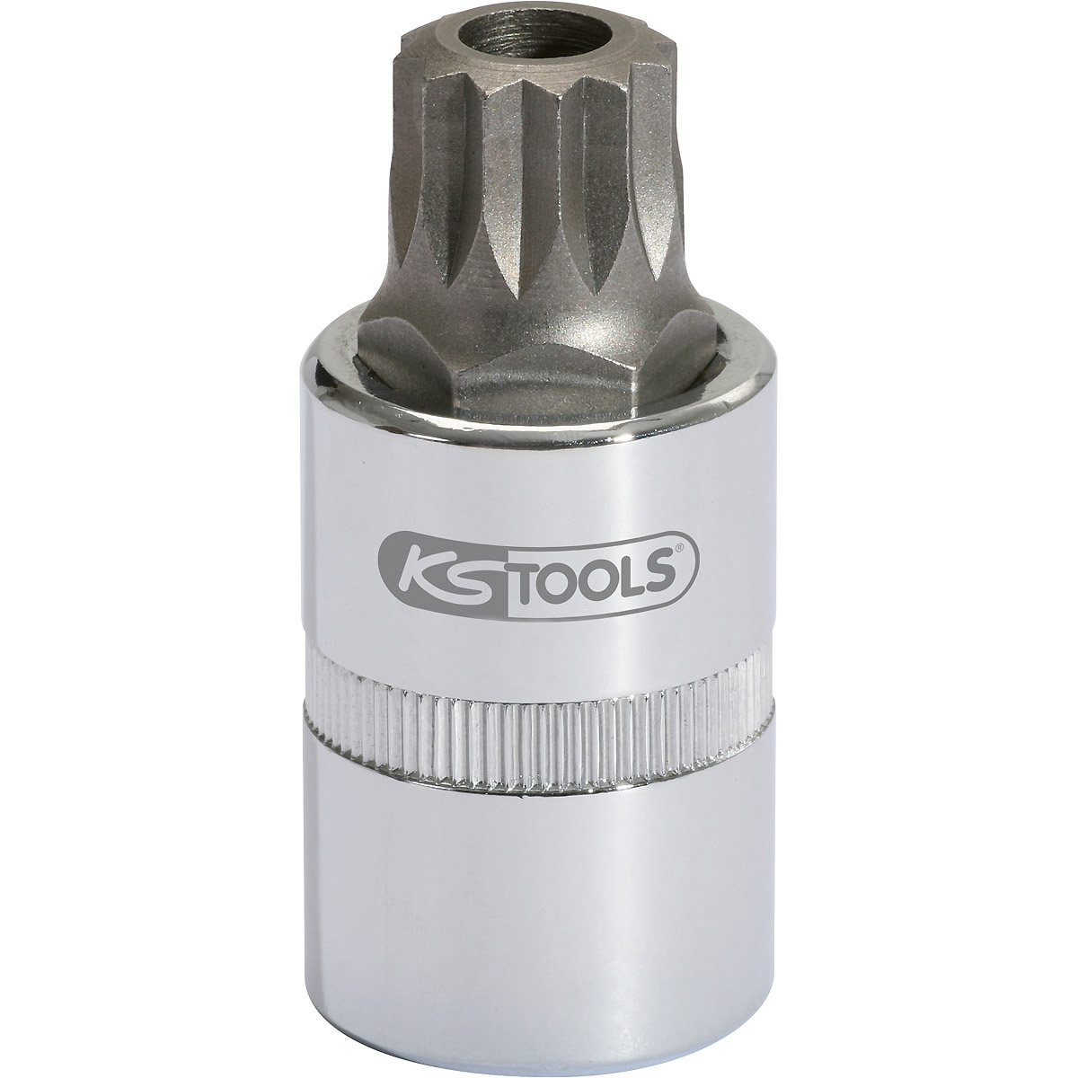 KS Tools 3/8" Öldienst-XZN-Stecknuss mit Stirnlochbohrung, M16