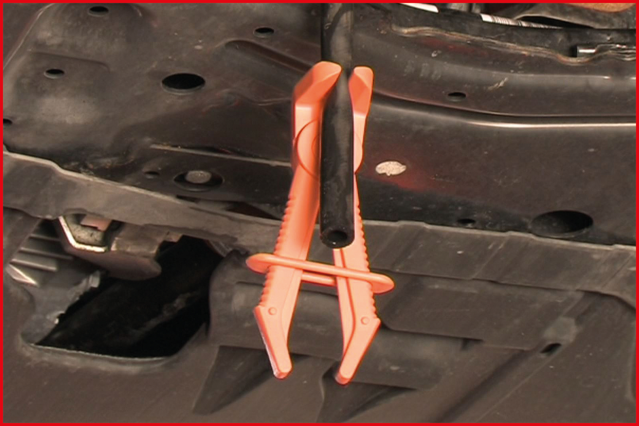 KS Tools Schlauch-Abklemm-Zangen-Satz 90°, 3-tlg