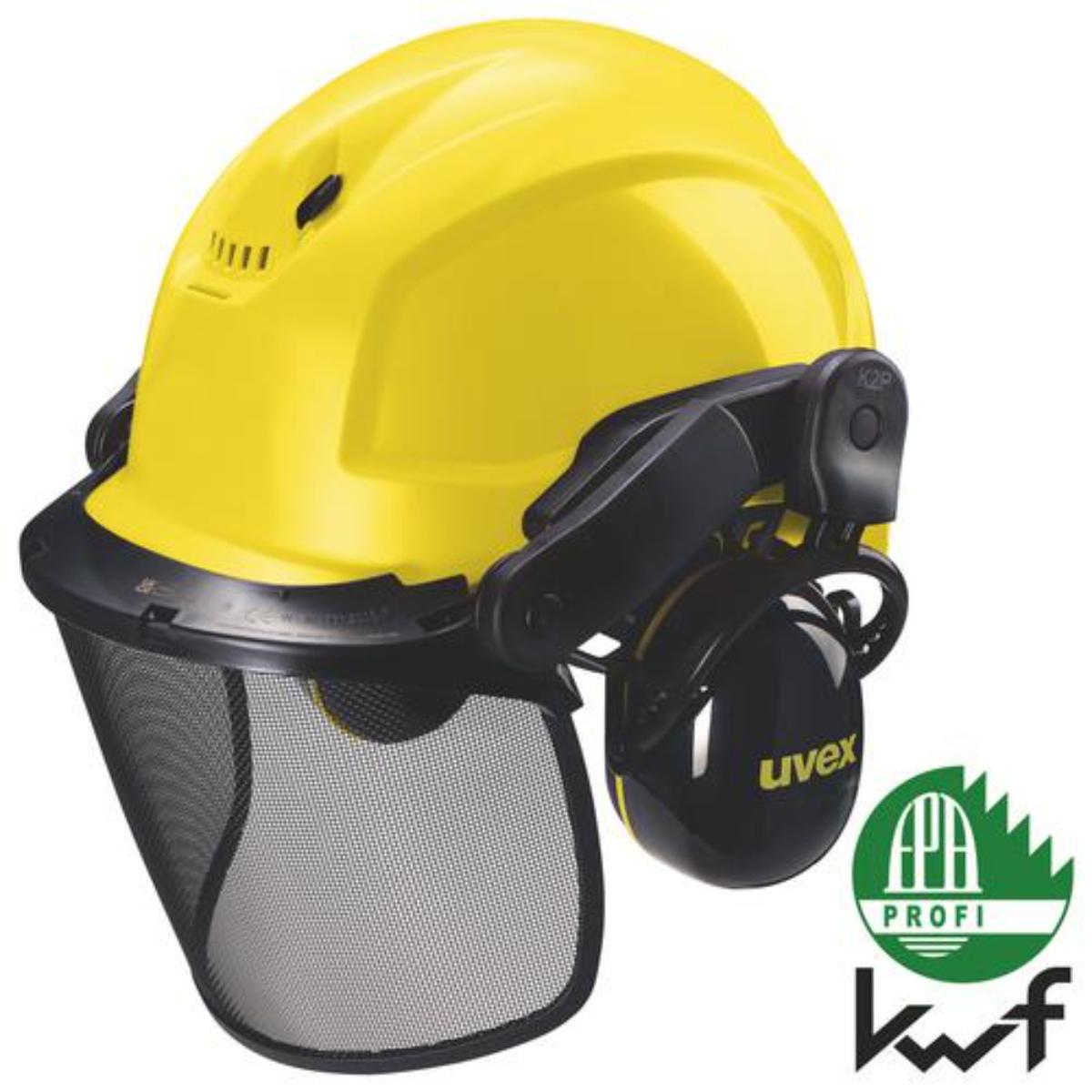 uvex pheos forestry Mips Schutzhelm gelb