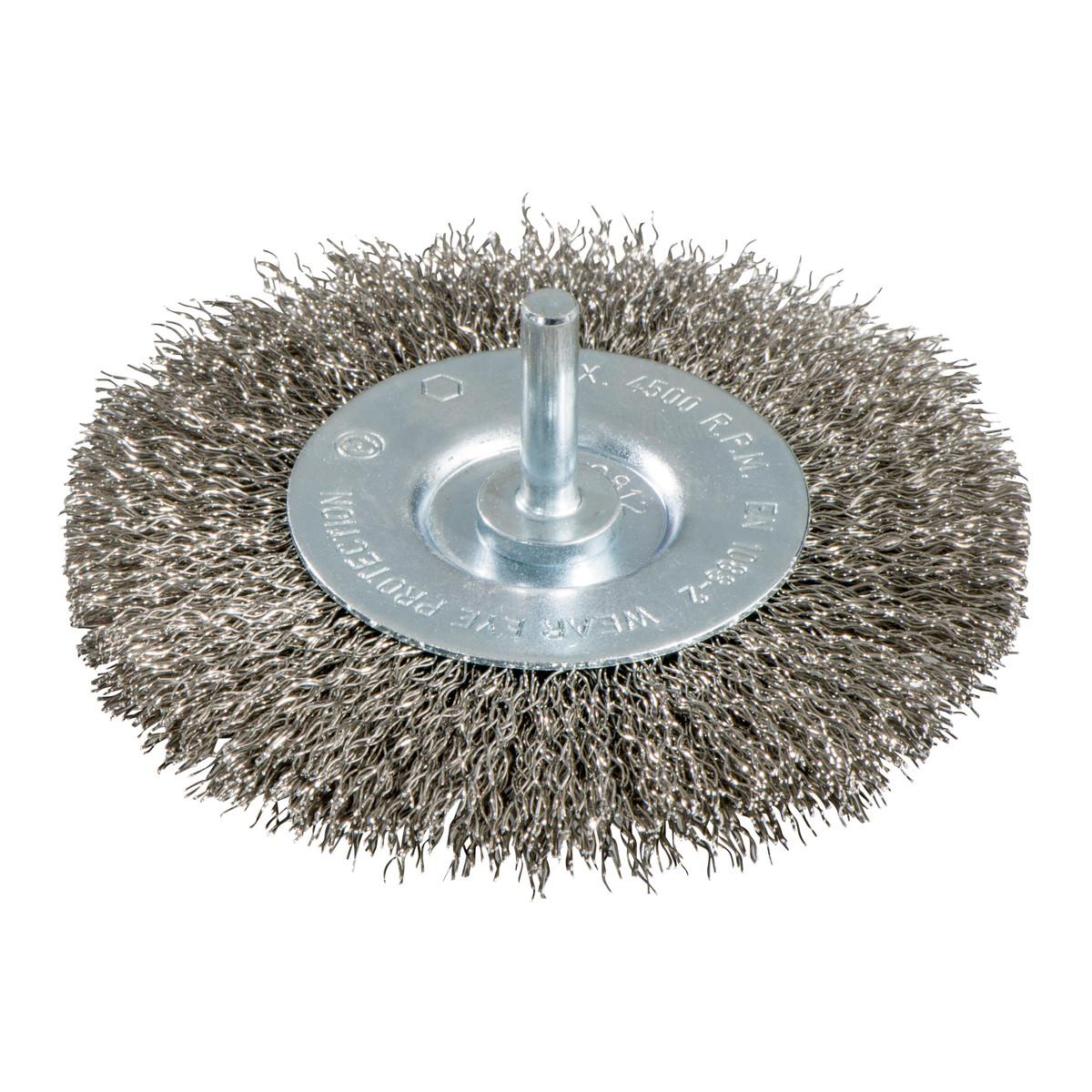 Metabo Pinselbürste Stahl gewellt mit 6mm Schaft