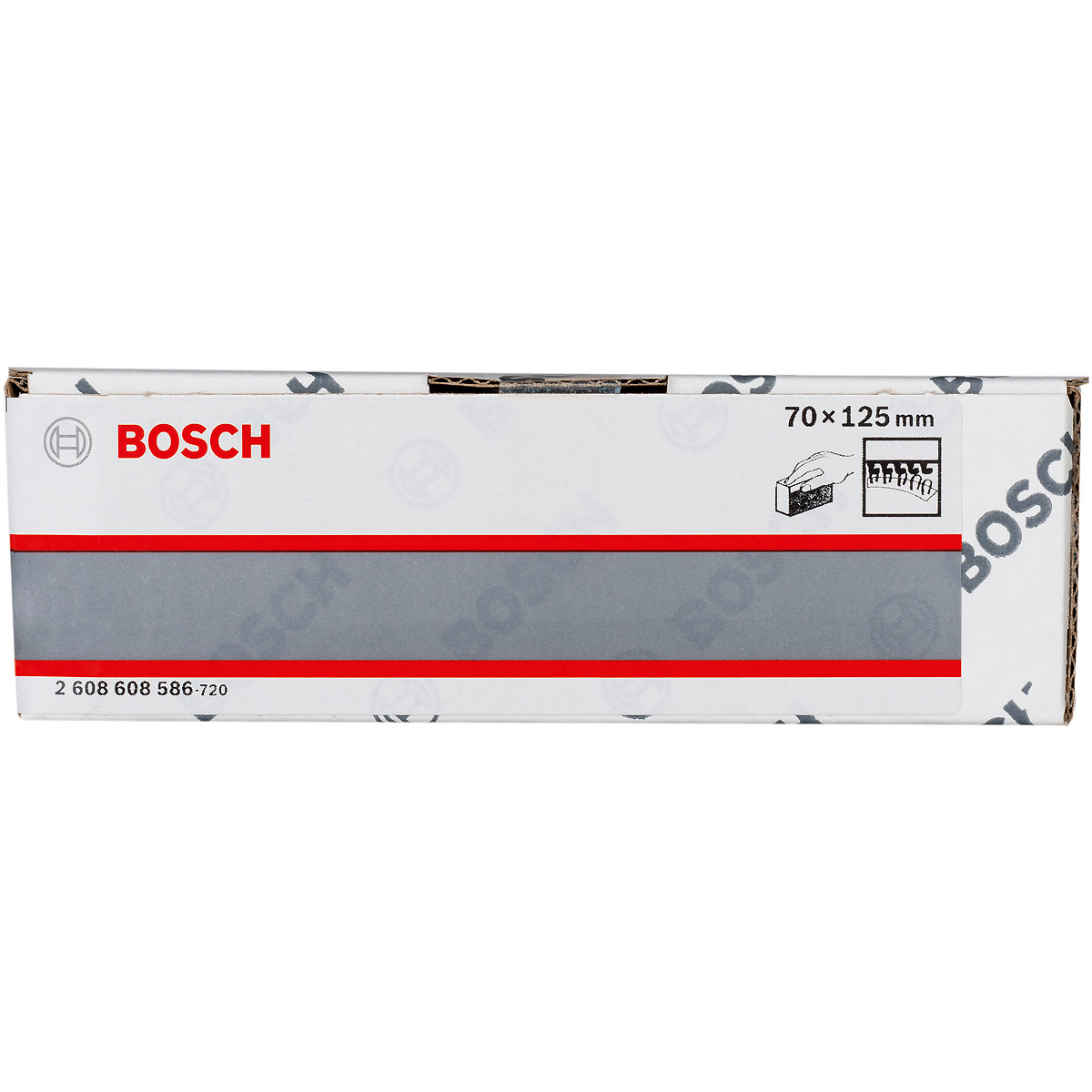 Bosch Handschleifklotz, doppelseitig, 70 x 125 mm