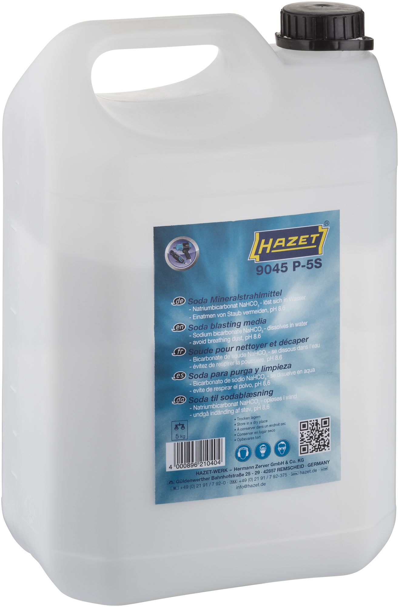 HAZET Soda Mineralstrahlmittel 