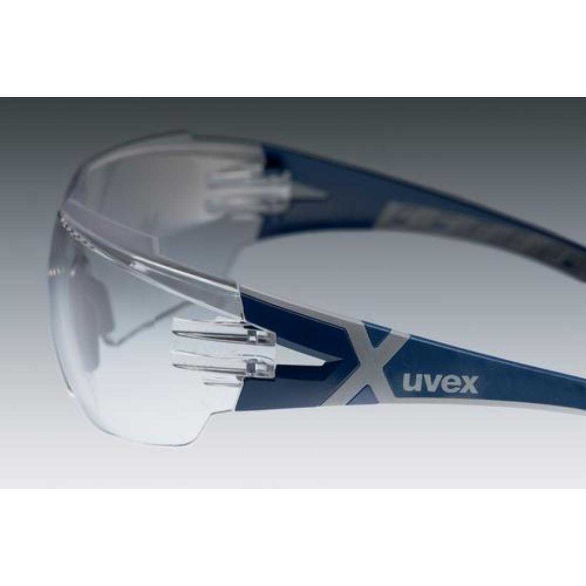 uvex Bügelbrille pheos cx2 blau/grau