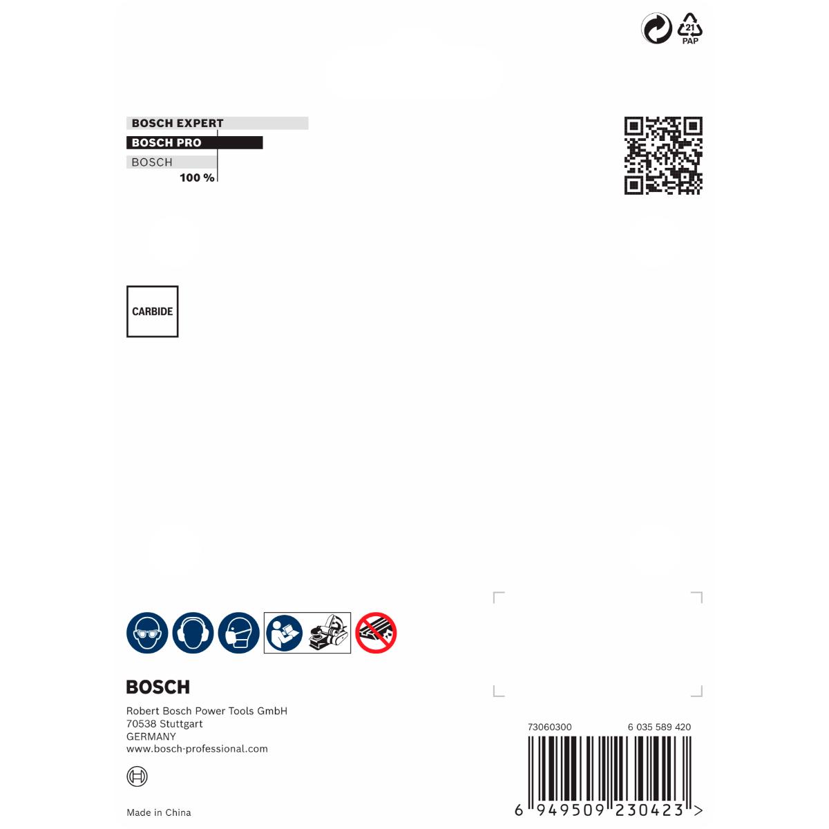 Bosch PRO Hobelmesser-Set, 4-teiligs Set