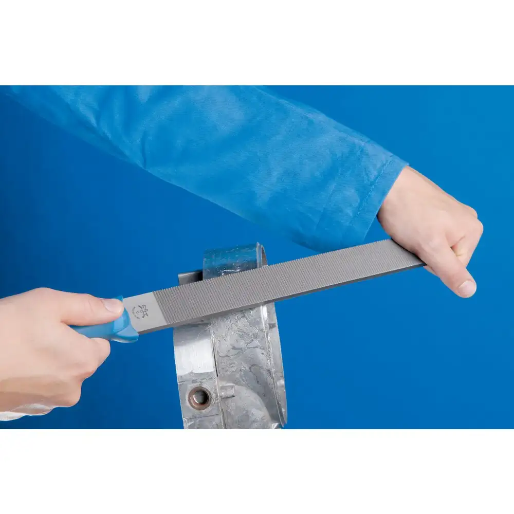 PFERD TOOLS Weichmetallfeile Flachstumpf für Bearbeitung von Weichmetall und Kunststoff