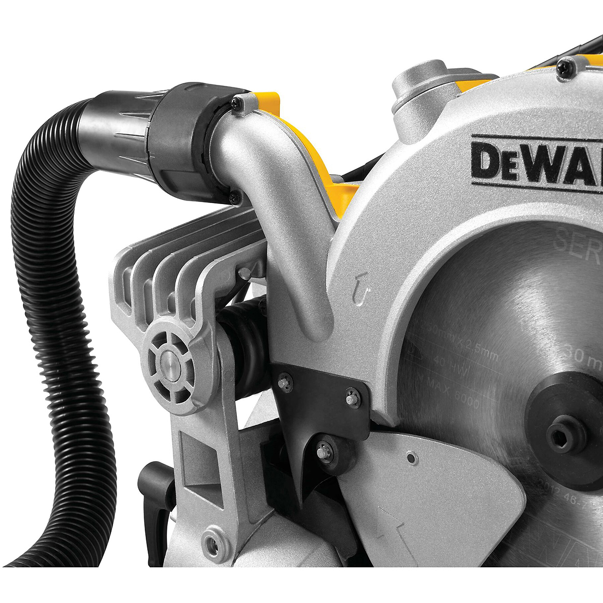 DEWALT Paneelsäge 250mm 1850 Watt mit XPS-Schnittlinienanzeige