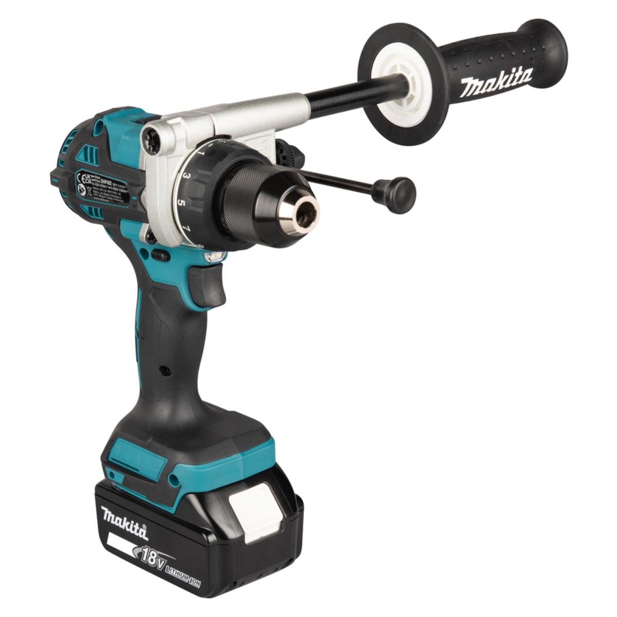 Makita Akku-Schlagbohrschrauber LXT 18V, max 141 Nm, 0-2.100 min(-1) - DHP492RTJ
